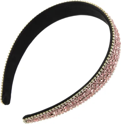 Produktbild von 5 diamantene Strass-Stirnbänder als Kopfschmuck für Frauen für Party und Alltag
