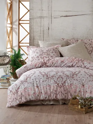Produktbild von L'Essentiel Linge de Maison, Floral - Pink, Bettwäsche-Set, Rosa, 100 % BAUMWOLLE RANFORCE, 155 x 220 cm