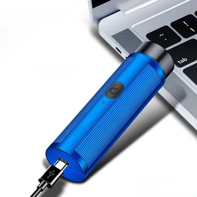 Obrázek produktu pro Elektrický holicí strojek pro mokré i suché holení, bez podráždění, přesné holení celého těla, USB nabíjení - GlideShaver