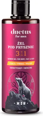 Zdjęcie produktu dla Duetus Szampon do włosów for men energetyzujący, 300 ml