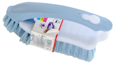 Produktbild von 2-in-1-Reinigungsbürste, multifunktional, handlich, abnehmbar, Schrubblücken, Schrubber, Schuh, Blau