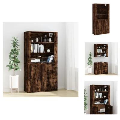 Obrázok produktu pre vidaXL Highboard údené dubové drevo - Príborníky