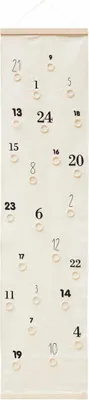 Produktbild von Stickpackung Vorgezeichnet, Adventskalender Zahlen