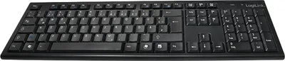 Produktbild von LogiLink Funk-Tastatur/Maus Set schwarz