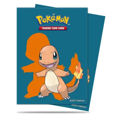 Zdjęcie produktu dla Ultra Pro Deck Protector Sleeves Standard Size Pokemon Charmander (65 sztuk)