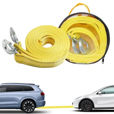 Productafbeelding van Stevige sleepkabel, 4 meter, 5 ton trekkracht, met opbergtas