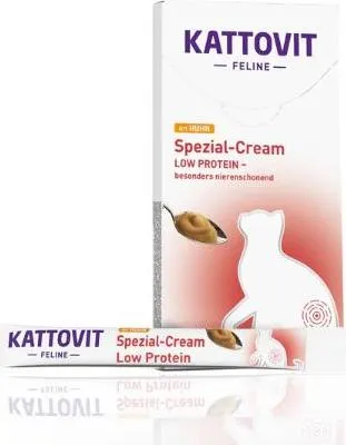 Produktbild von Kattovit Niere/Renal Spezial Cream Huhn – Alubeutel 11 x 6 x 15 g
