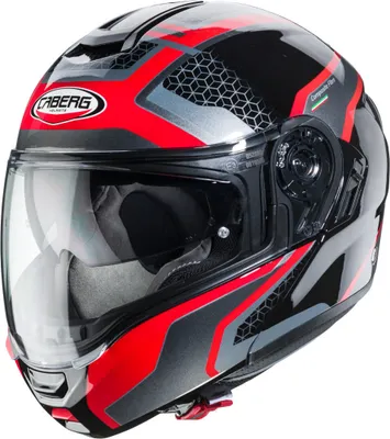 Immagine prodotto di Casco pieghevole Caberg Levo Sonar, nero/rosso, taglia XS (53/54)
