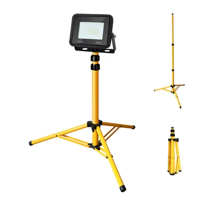 Zdjęcie produktu dla Reflektor budowlany LED Jopassy Reflektor roboczy ze statywem 10W ciepły biały