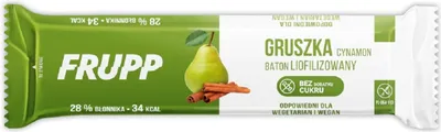 BATON LIOFILIZOWANY GRUSZKA - CYNAMON BEZGLUTENOWY 10 g - CELIKO (FRUPP)