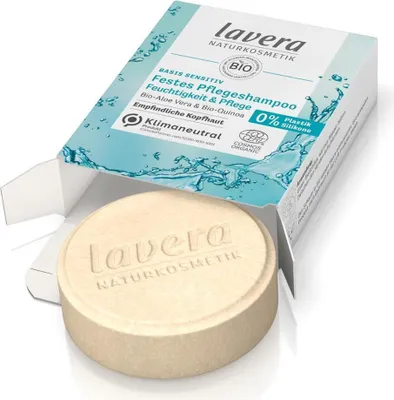 Produktbild von Lavera Sanftes Shampoo 50g – Milde Reinigung für empfindliches Haar