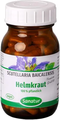 Produktbild von Sanatur Helmkraut 60 Kapseln (30 g)