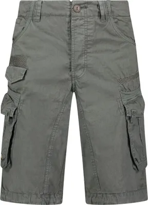 Produktbild von Geographical Norway Cargoshorts Herren kurze Hose parachute ANTHRACITE   cargo shorts Mit Gürtel