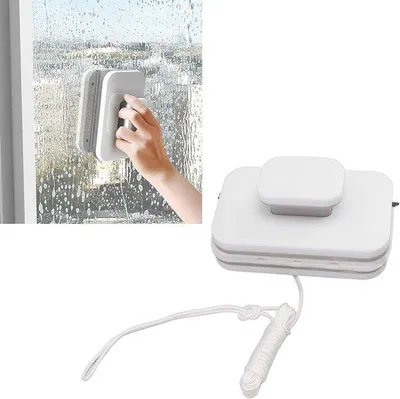 Produktbild von Famanu Magnetischer Fensterreiniger - Starker Halt, Großes Handgriff
