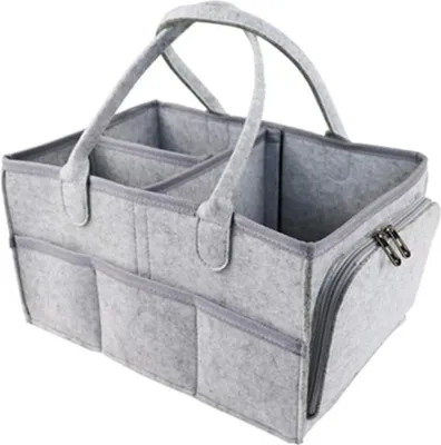 Produktbild von Babyluier-Organizer, tragbare Babyaufbewahrungstasche, faltbar - Wickeltasche/Babywickeltasche