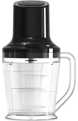 Obrázok produktu pre Heinner HMC-3B500BK, 1,5 L, Čierna, Priehľadná, Sklo, Nerezová oceľ, Tlačidlá, 500 W