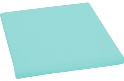 Produktbild von Baumwoll-Doppelbettlaken 230x240cm türkis