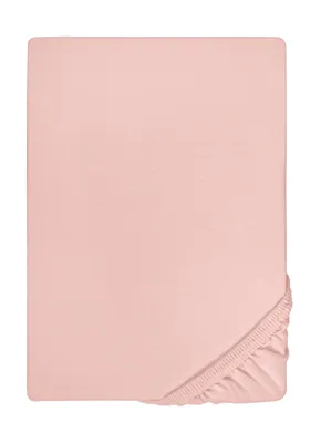 Produktbild von biberna Sleep & Protect 0077145 Feinjersey Spannbetttuch color: koralle, size: 1x 90x190 cm - 100x200 cm