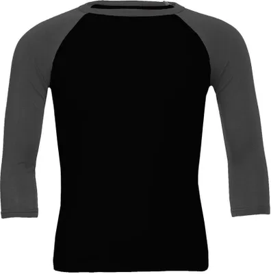 Produktbild von Canvas Uni 3/4 Sleeve Baseball T-Shirt