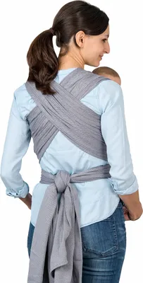 Produktbild von Amazonas Tragetuch / Carry Sling Grey, 450x70cm - 100% Baumwolle