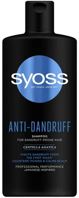 Produktbild von SYOSS Anti-Schuppen Shampoo 440ml