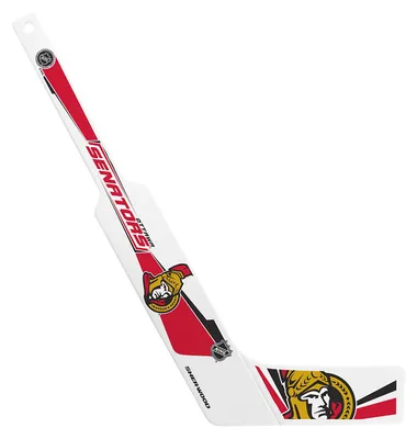 Image de Mini-raquette de gardien de but en plastique, NHL, Ottawa Senators