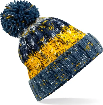 Obrázek produktu pro Čepice Beechfield Corkscrew Pom Pom Beanie
