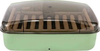 Immagine prodotto di Incubatrice automatica per uova, capacità di 32 uova, rotazione automatica a 360°, temperatura regolabile
