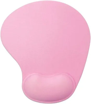 Zdjęcie produktu dla Podkładka żelowa pod mysz – 23 x 19 cm – matowa powierzchnia, kolor różowy – miękkie podparcie – ServiceTopper