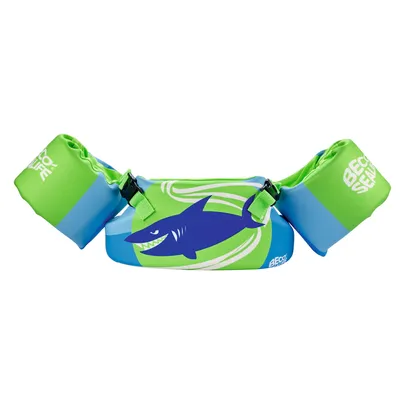 Immagine prodotto di BECO the world of aquasports Set da nuoto BECO-SEALIFE composto da cintura da nuoto e ali acquatiche verde-blu Taglia unica