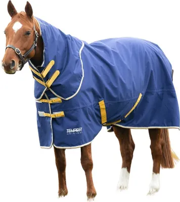Produktbild von Tempest - "Original" Pferdedecke mit Nackenschutz ER1503 (145cm) (Marineblau)