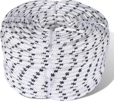 Produktbild von Möbel Geflochtenes Tauwerk Bootsleine Polyester 8 mm x 50 m - Seile 90460