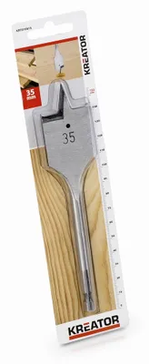 Obrázok produktu pre KREATOR KRT010815 - Plochý vrták do dreva 35 x 152 mm