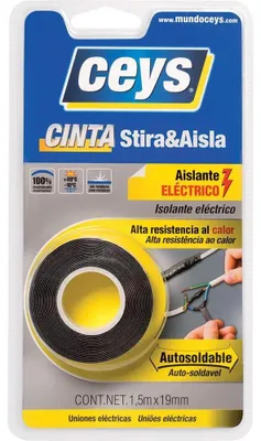 Produktbild von Ceys stira & aisla schwarz 1,5 x 19mm. 507801