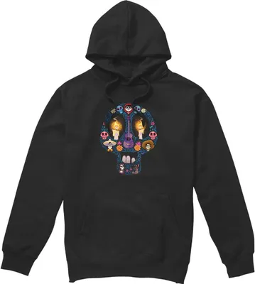 Produktbild von Coco - "Day Of The Dead" Kapuzenpullover für Herren TV4677 (M) (Schwarz)