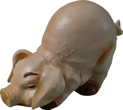 Image de Design Cochon Figure Statue Jardin Sculptures Figures Décoration c672