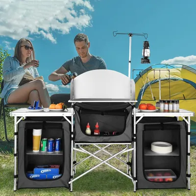 Produktbild von Campingküche - Klappbare Campingküche - Campingküche - Faltbare Campingküche