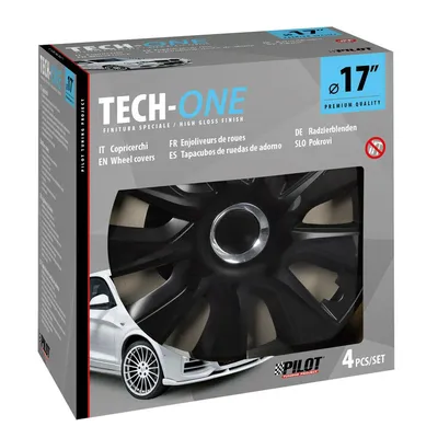 Obrázek produktu pro Pilot Stratos RC černá sada se 4 kryty kol D 17" černá
