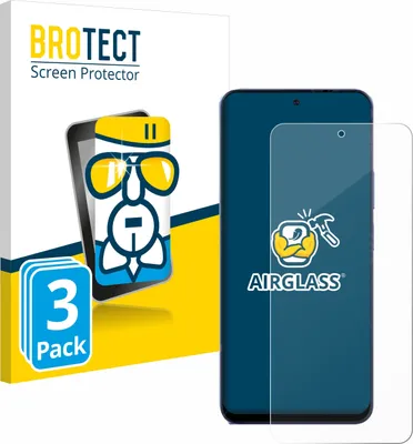 Produktbild von 3x BROTECT Schutzglas für Blackview Oscal Tiger 13 Schutzfolie Panzer Folie Glas Display Schutz klar