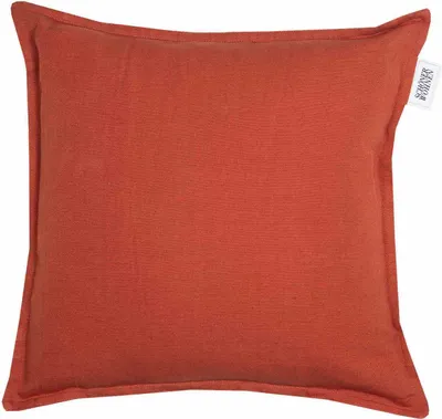 Image de SCHÖNER WOHNEN-Collection Housse de coussin pour coussin décoratif LINO rouge 38 x 38 cm