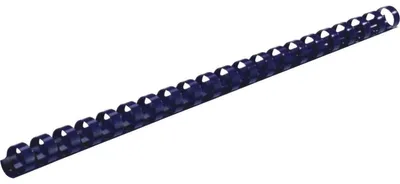 Produktbild von GBC CombBind Plastikbinderücken, blau, 10mm (100), Blau, 65 Blätter, Polyvinylchlorid (PVC), A4, 100 Stück(e)