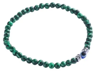Produktbild von Perlenarmband fü r Herren mit Malachit MCGB5092