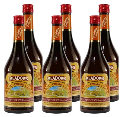 Produktbild von Meadows Cream Liqueur Caramel (6 x 0,7L)