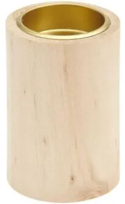 Produktbild von Holz Kerzenhalter, 6x6x9cm