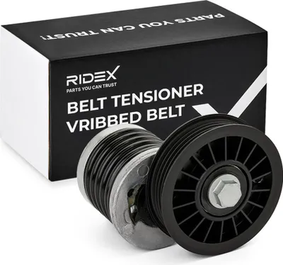 Produktbild von RIDEX 541V0023 Keilrippenriemenspanner für AUDI A6 Avant (4B5, C5) A4 Avant (8D5, B5) A4 Limousine (8D2, B5) A6 Limousine (4B2, C5) für VW