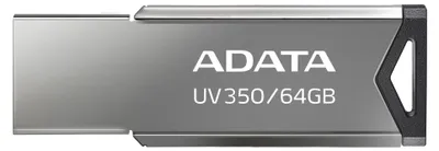 Produktbild von ADATA UV350, 64 GB, USB Typ-A, Ohne Deckel, 5,9 g, Grau