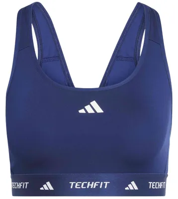 Produktbild von BH Adidas Sujetador adidas TECHFIT azul oscuro blanco für Damen