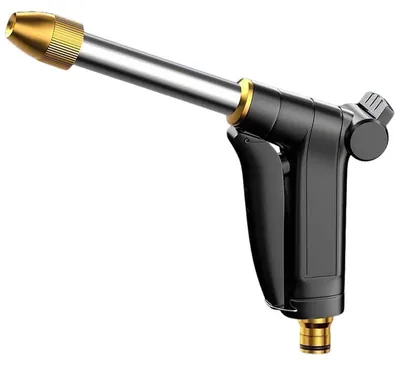 Produktbild von Garten Hochdruck Spritzpistole Metall verstellbar 170–250 PSI Wasserpistole Gummi Griff für Terrasse Auto Haustier Reinigung