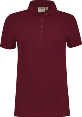 Produktbild von HAKRO Damen Poloshirt #301 Gr. 2XL weinrot