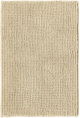 Productafbeelding van Badmat Anti-Slip Chenille Beige 50x80 cm - Super Absorberend